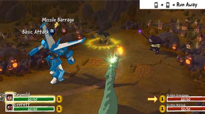 Gameplay in Costume Quest